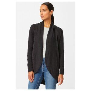 Joe Fresh Dark Gray Women's Knit Cardigan Shrug Medium Long Sleeeve